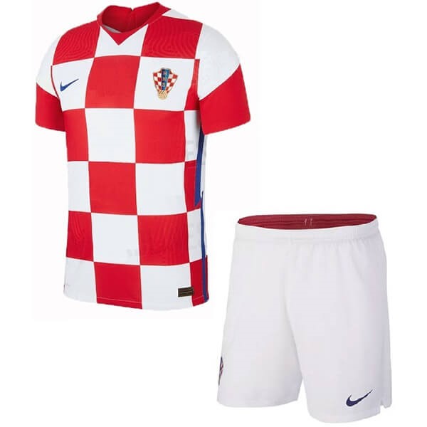 Camiseta Croatia Primera equipo Niños 2020 Rojo